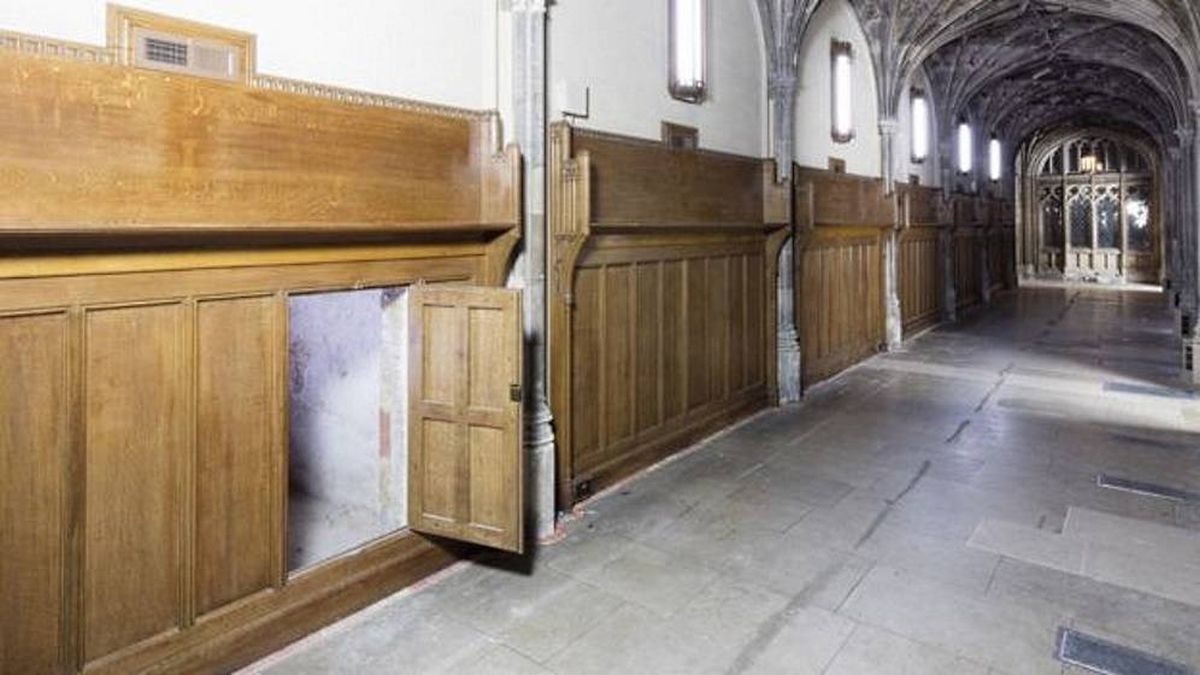 Hallan un pasadizo secreto de hace cinco siglos en pleno palacio de Westminster