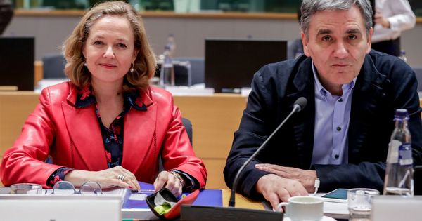 Foto: Reunión del Eurogrupo en bruselas