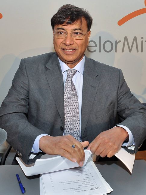 Foto: Lakshmi N. Mittal, presidente de ArcelorMittal
