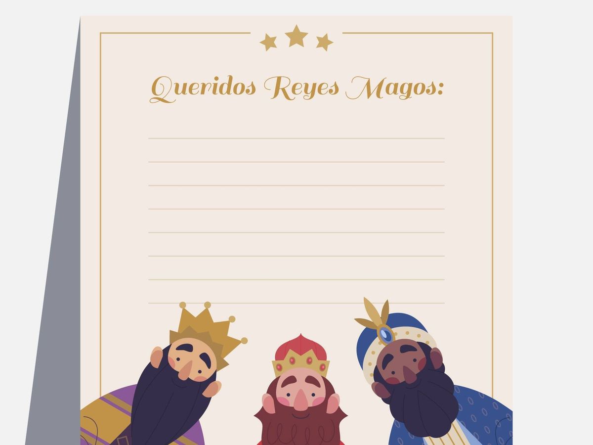 Foto: Cómo escribir la carta para los Reyes Magos con tus hijos. (Freepik)