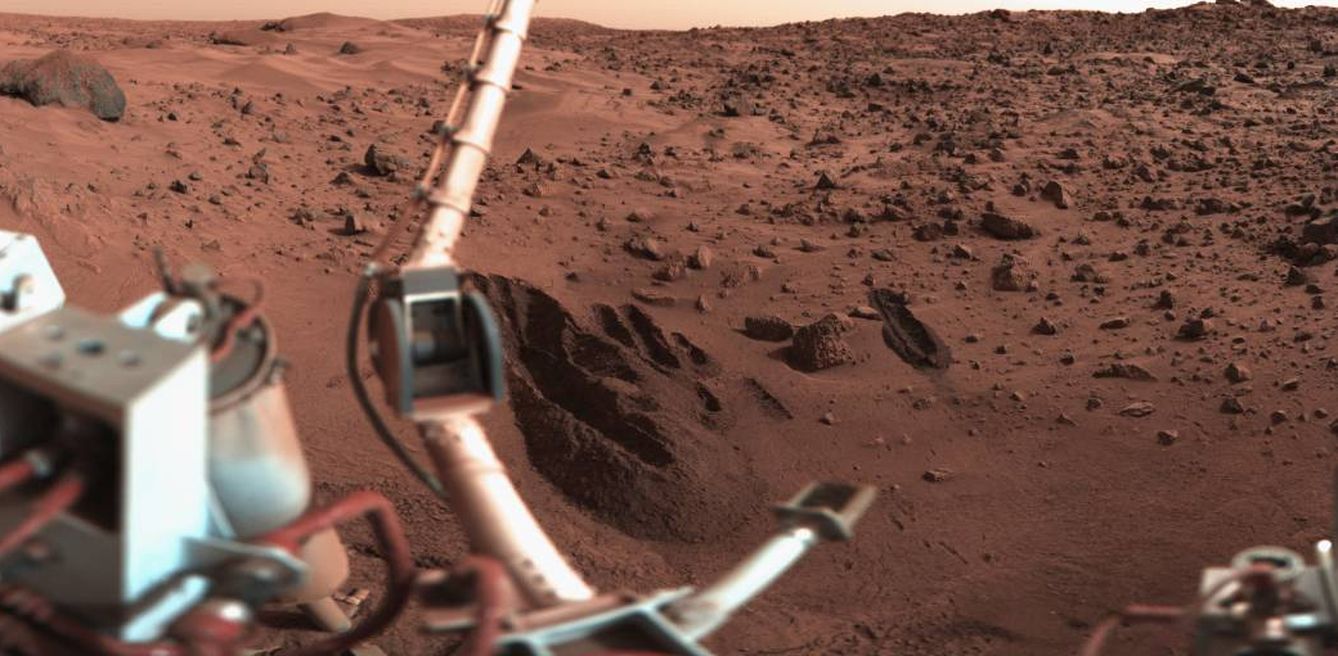 La sonda Viking fue la primera que Estados Unidos posó en Marte. (NASA)