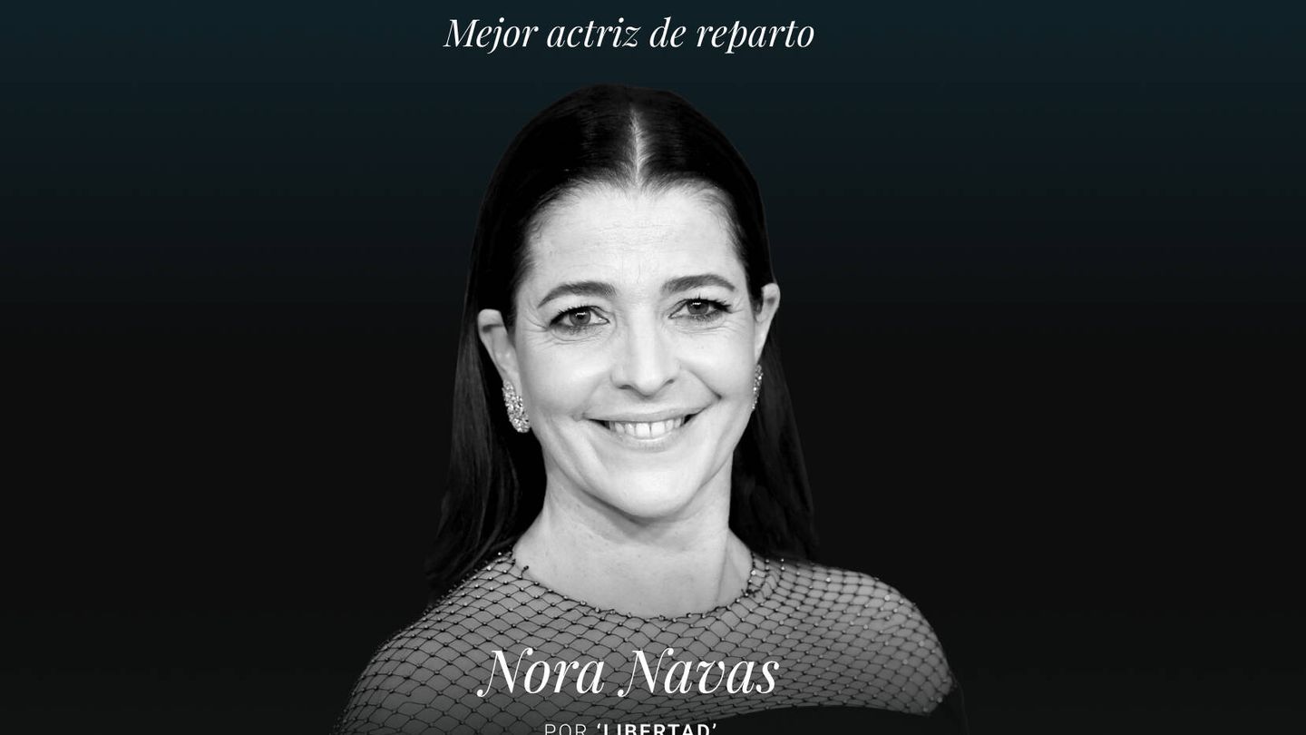 Nora Navas, Premio Goya 2022 a mejor actriz de reparto (EC Diseño)