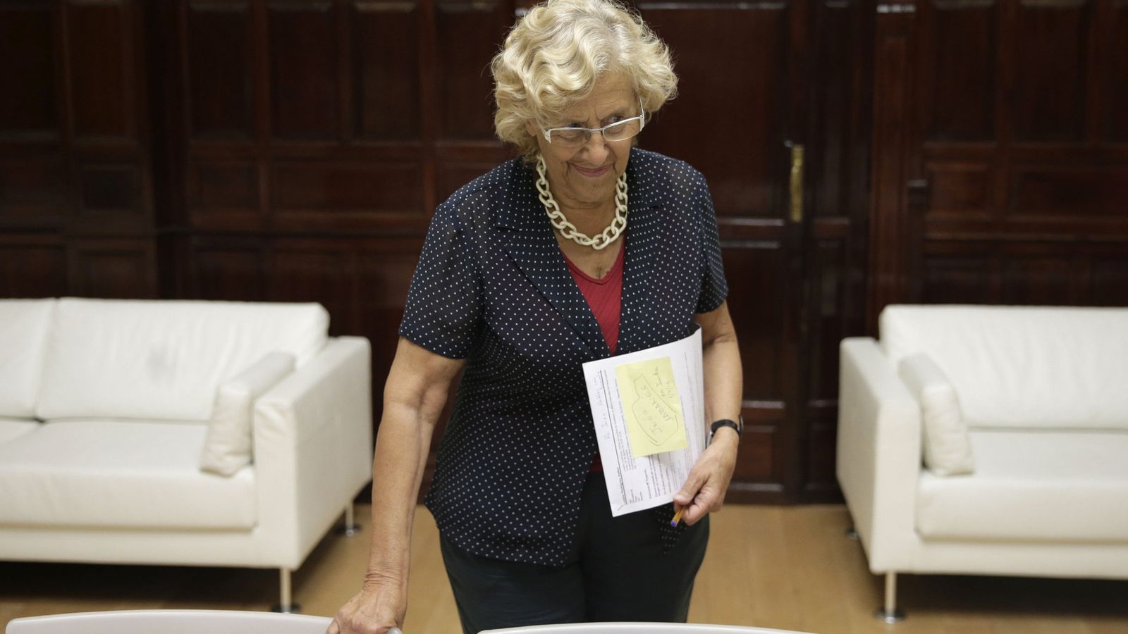 Foto: La alcaldesa de Madrid, Manuela Carmena. (EFE)