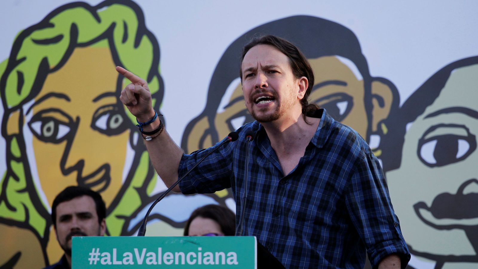 Foto: Pablo Iglesias durante un mítin en Alicante. (Reuters)
