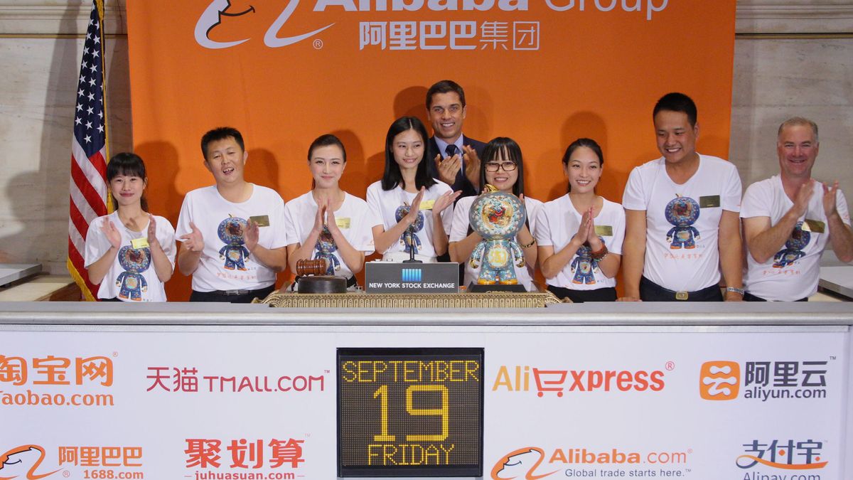 Alibaba se cuela en tiempo récord en el 'top 20' de las mayores cotizadas del mundo