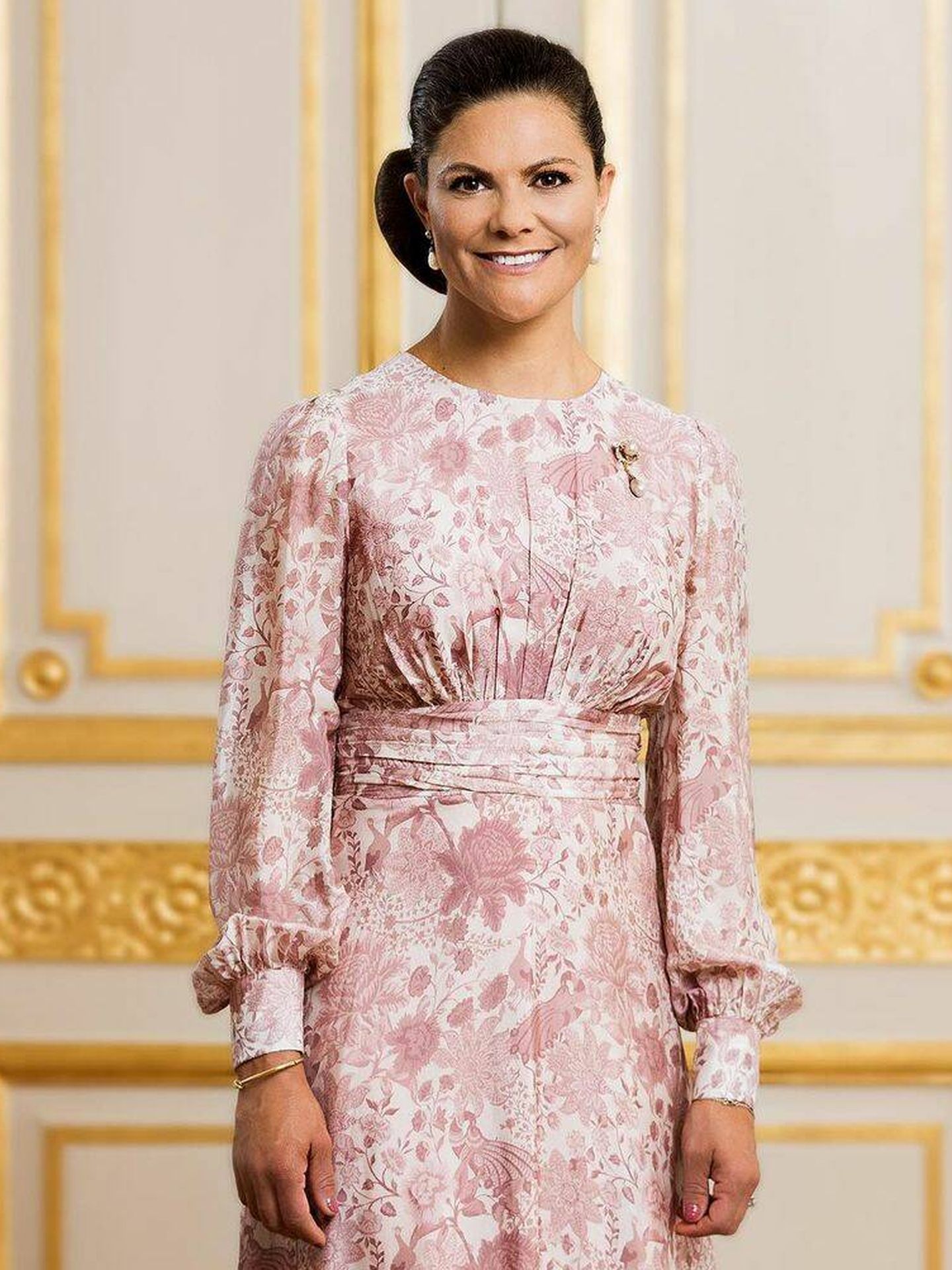 La nueva fotografía oficial que ha publicado la Casa Real sueca para felicitar a Victoria. (Instagram/@kungahuset)