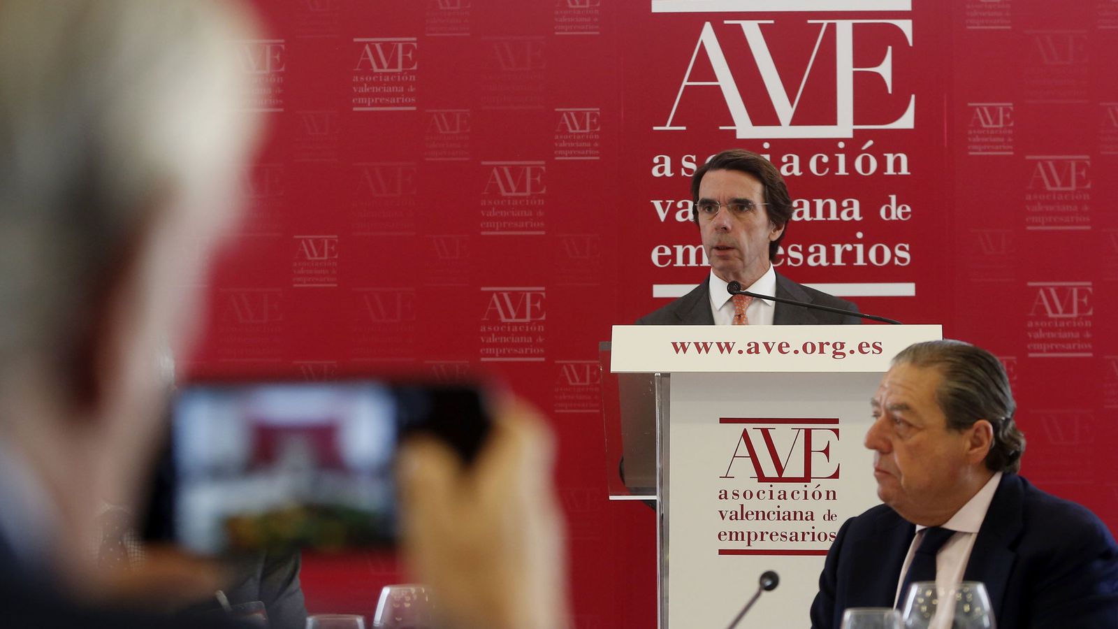 Foto: El expresidente del Gobierno y del PP José María Aznar. (EFE)
