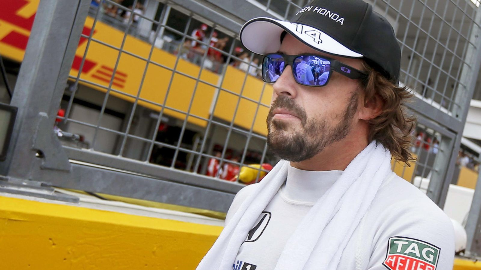 Foto: Alonso, en el Gran Premio de Japón (Efe).