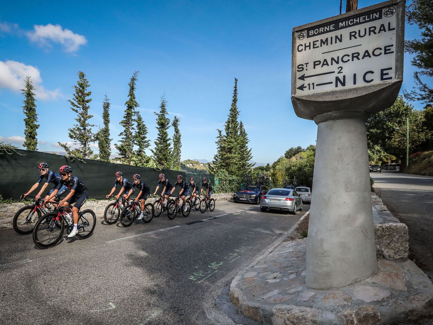 Niza afronta el primer tramo del Tour de Francia. (EFE)