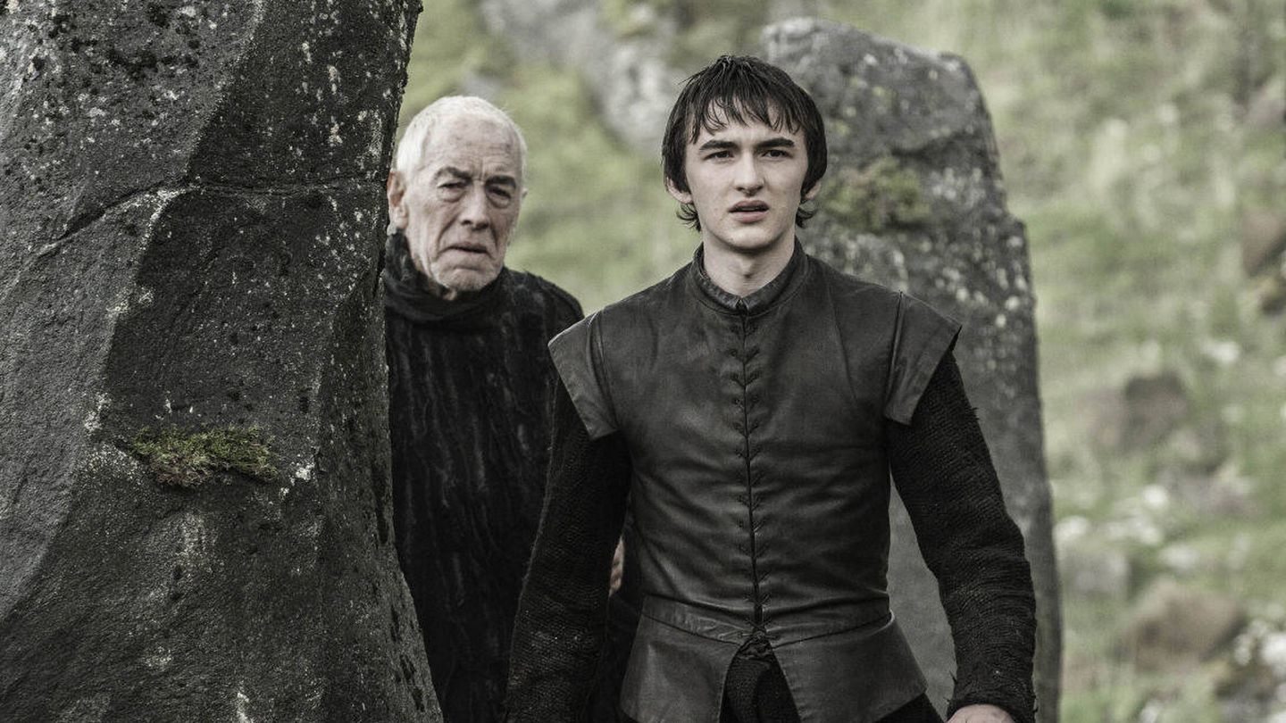 Bran, con el cuervo de tres ojos. (HBO)