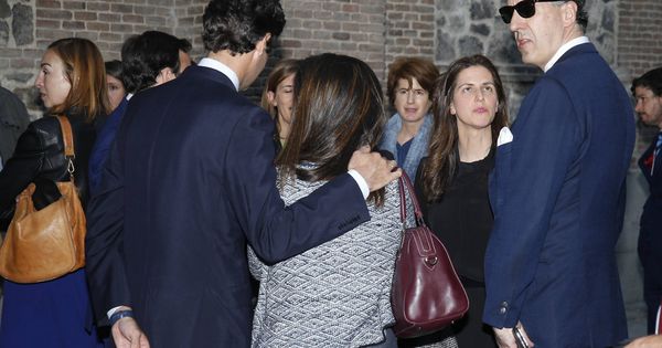 Foto: Jaime de Marichalar y familiares, en el funeral de Luis Ignacio. (Gtres)