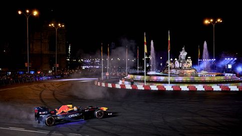 Noticia de El 'show' de Red Bull en Cibeles: Pérez desatado y una intrahistoria con el GP de Madrid de fondo