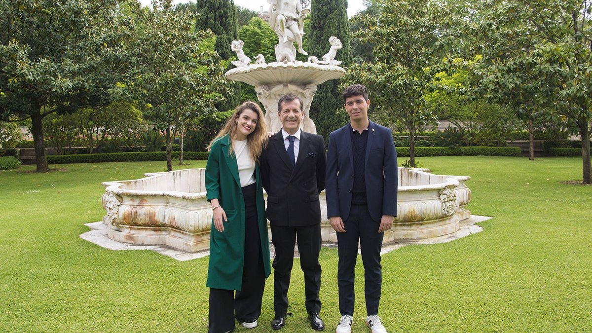 Eurovisión 2018: Amaia y Alfred visitan al embajador de España en Portugal