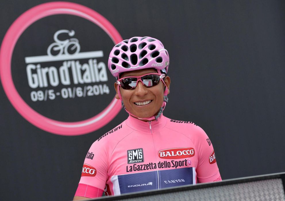 Foto: Nairo Quintana defendió sin problemas su 'maglia' rosa.
