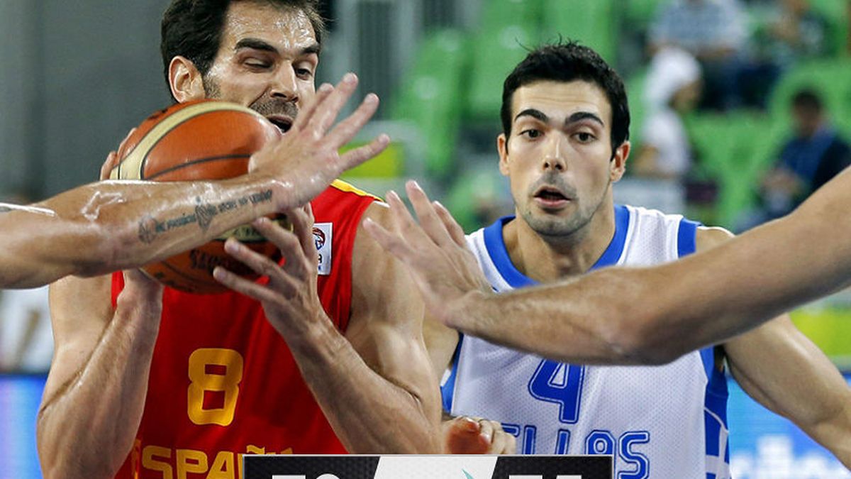 Una errática selección española se mete en problemas tras caer ante Grecia