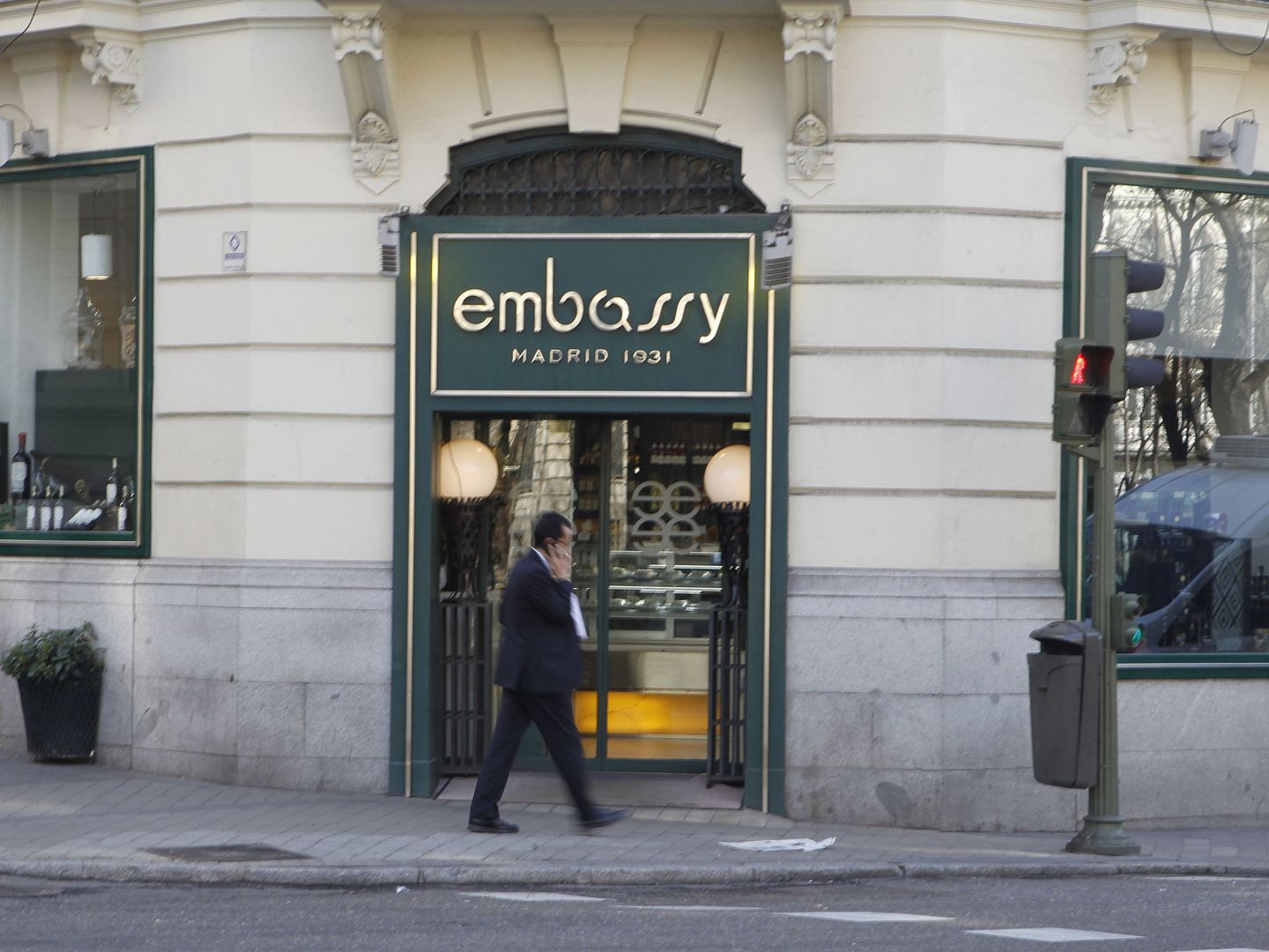 Embassy estaba situado en el paseo de la Castellana número 12. (EFE)