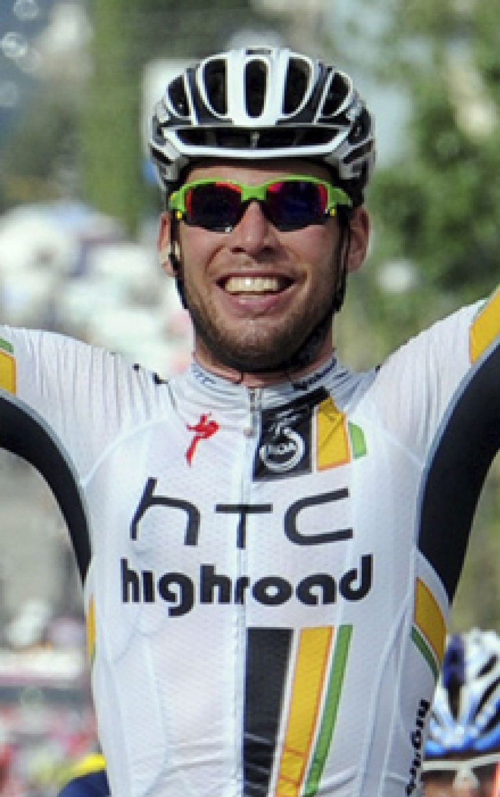 Foto: Cavendish se lleva la etapa y Contador conserva la camiseta de líder