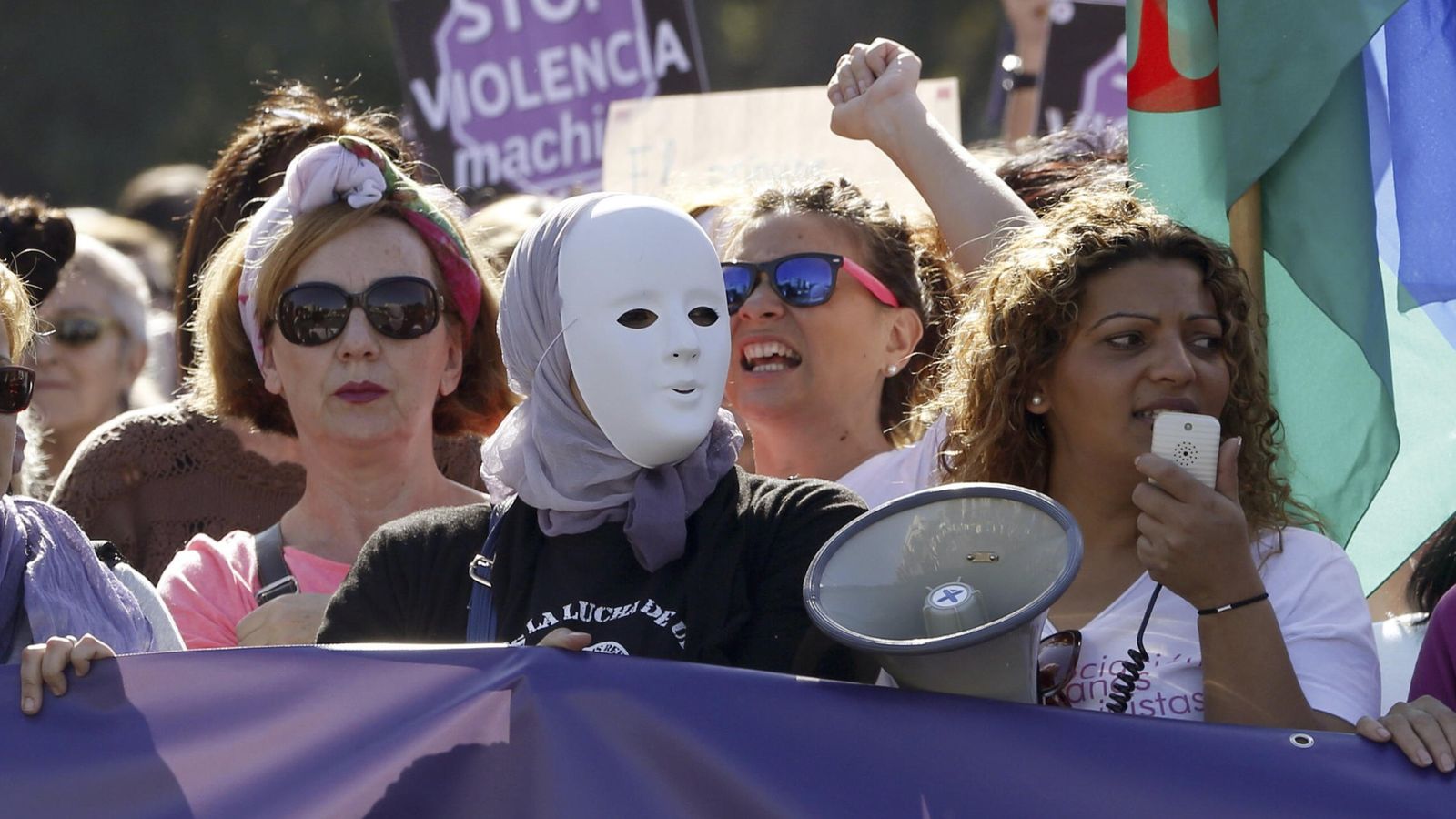Foto: Manifestación contra la violencia machista el pasado 7 de noviembre en Madrid. (EFE)