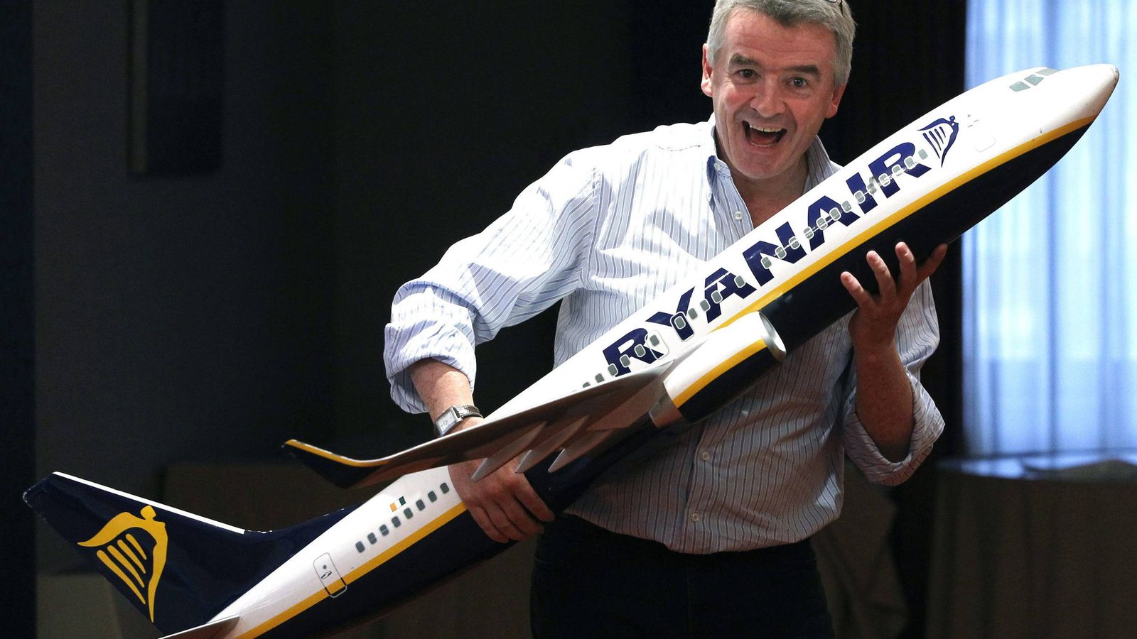 Foto: El presidente de Ryanair, Michael O'Leary. (Efe)