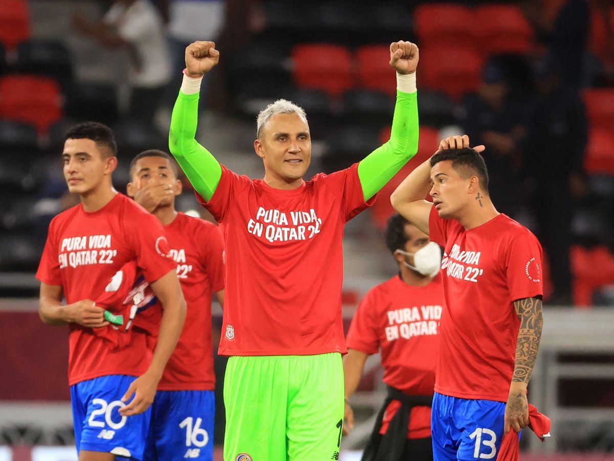 Los jugadores convocados por Costa Rica, primer rival de España en el Mundial de Qatar