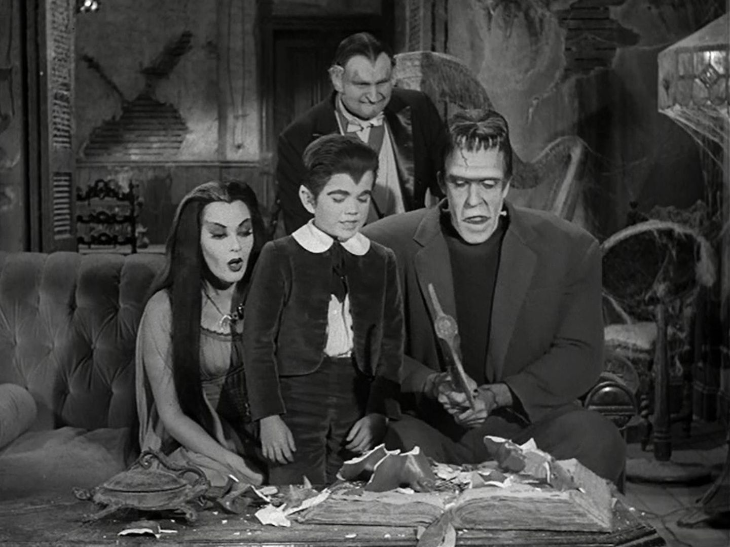 Imagen de la producción de los años 60 'La familia Monster'. 