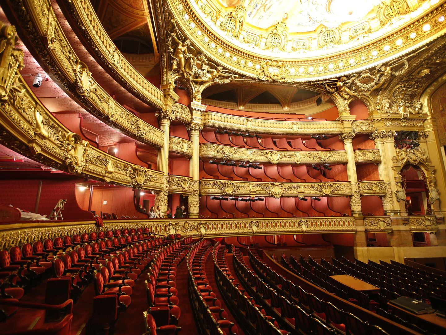 Interior del Palais Garnier. (Reuters)