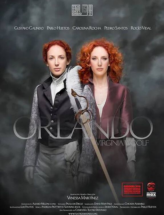 El cartel del 'Orlando' de la compañía Teatro Defondo.
