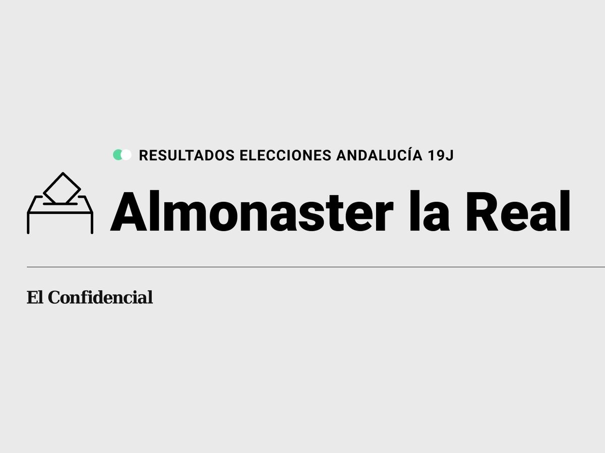 Foto: Resultados en Almonaster la Real, Huelva, de las elecciones de Andalucía 2022 este 19-J (C.C./Diseño EC)