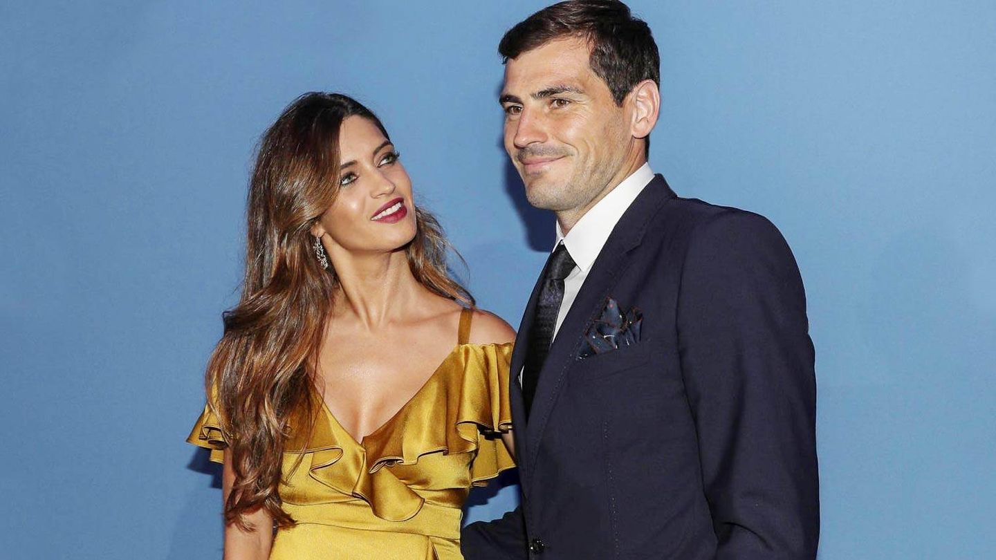 Iker Casillas y Sara Carbonero, en una gala en Oporto. (Getty)