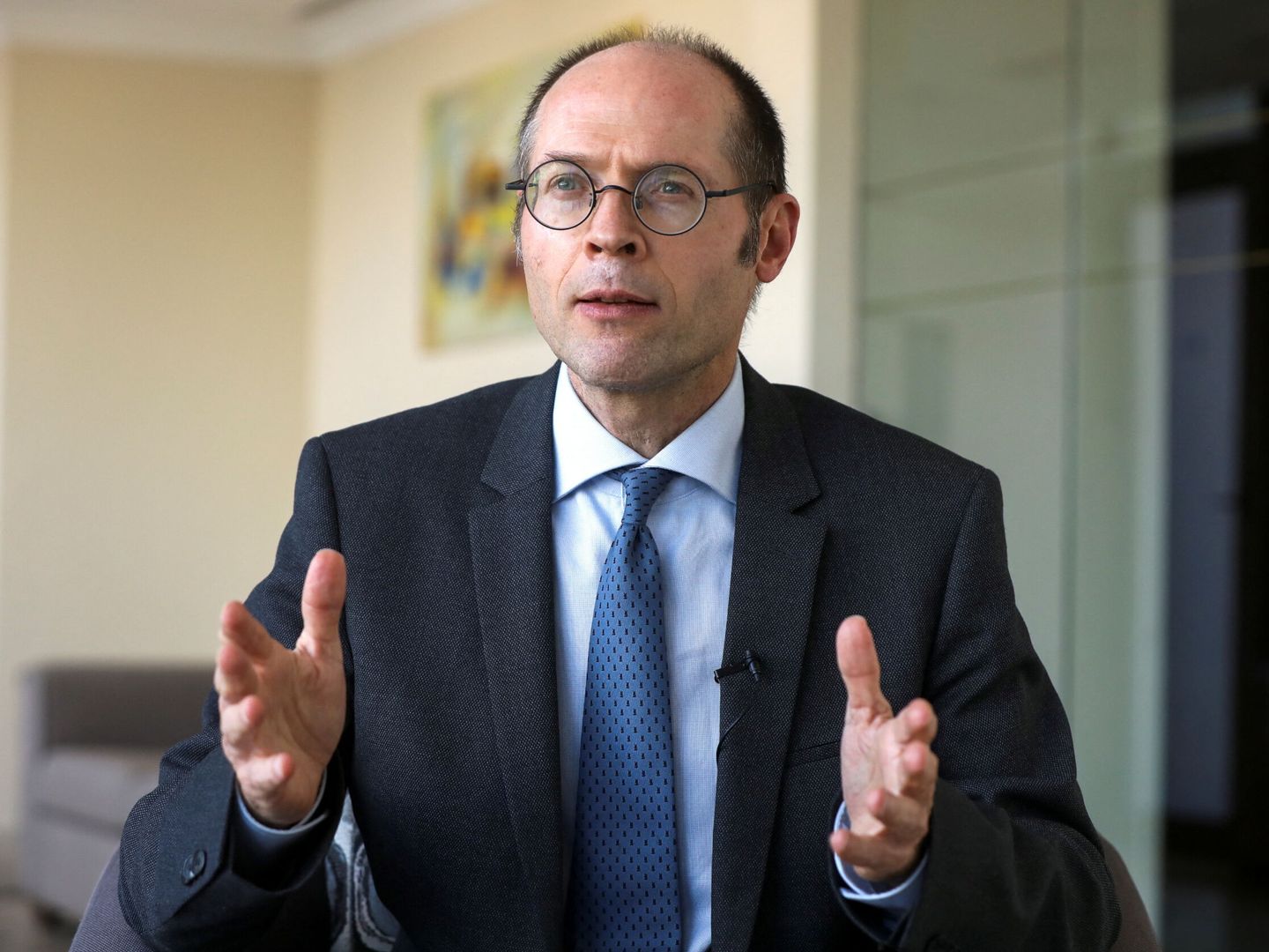 Olivier De Schutter, relator de la ONU para la extrema pobreza y los derechos humanos. (Reuters/Mohamed Azakir)