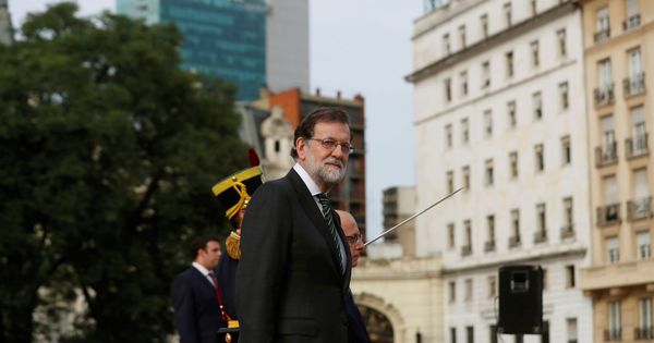 Foto: El presidente del Gobierno, Mariano Rajoy, el pasado 10 de abril en Buenos Aires. (EFE)