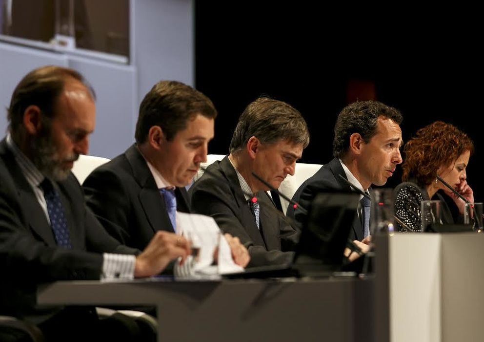 Foto: Francisco García-Paramés y su equipo gestor