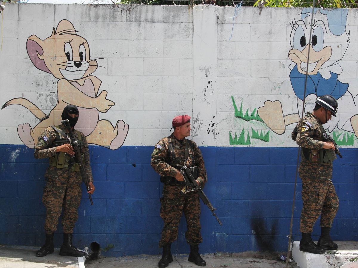 Foto: Guardería en una zona controlada por la Mara Salvatrucha en El Salvador. (Javier Brandoli)