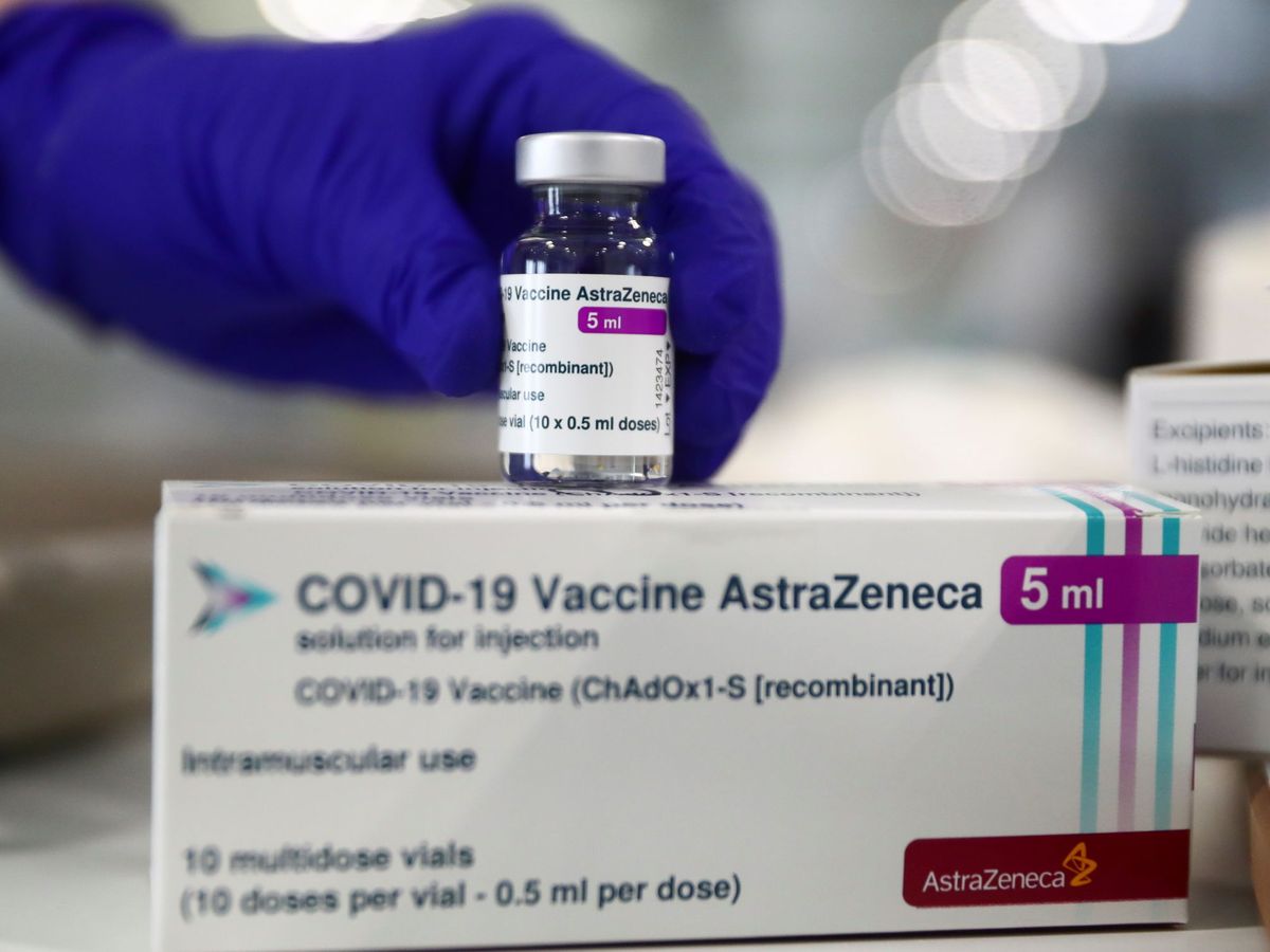 Foto: Vacunas de AstraZeneca en Madrid. (Reuters)