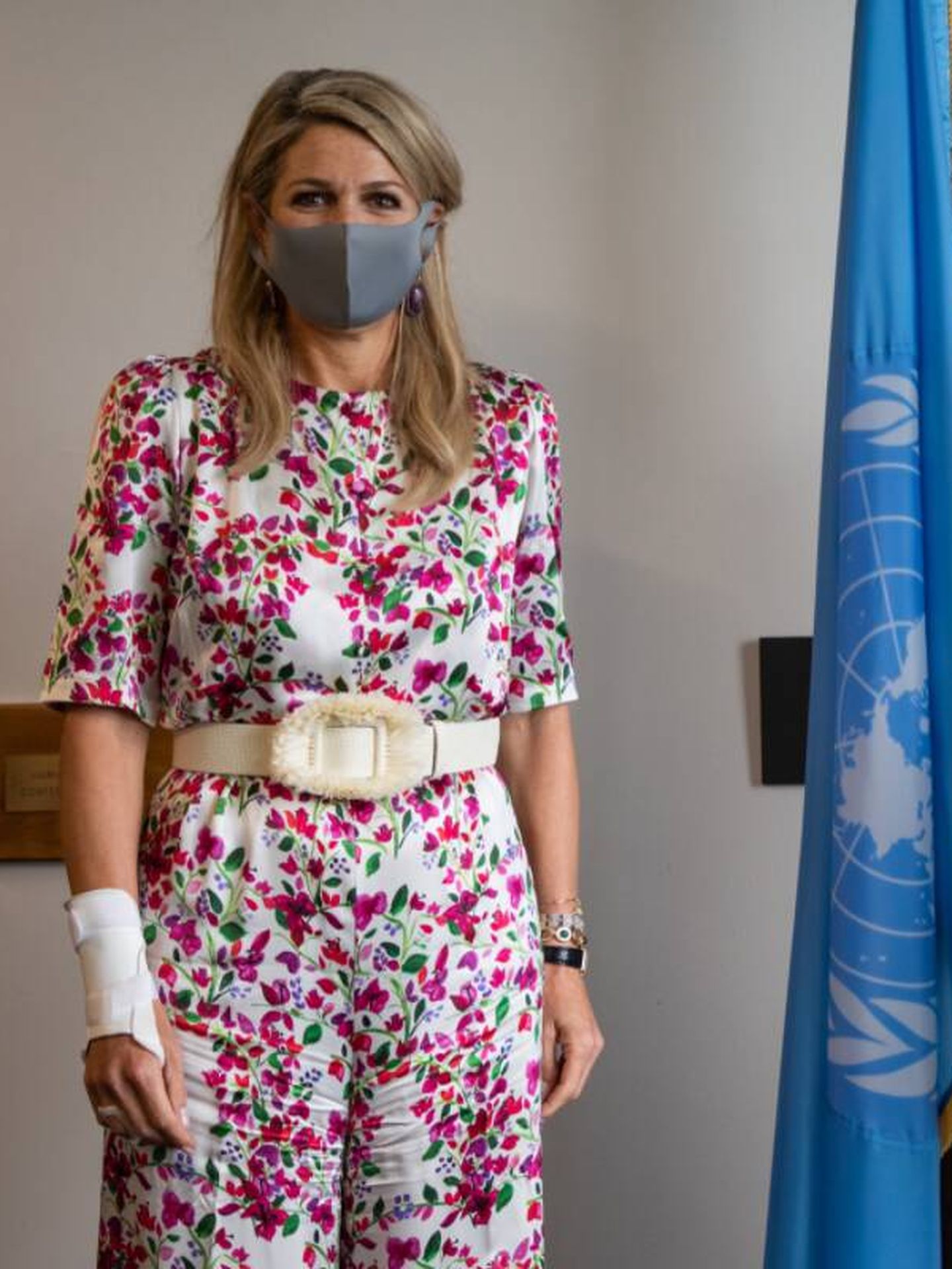 La reina Máxima, en la sede de la ONU. (Casa Real de los Países Bajos)