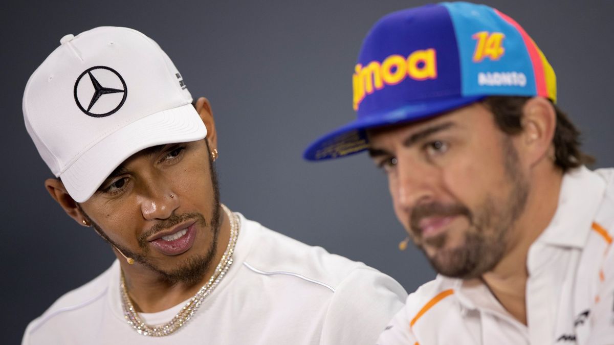Lewis Hamilton y Fernando Alonso: la diferencia que va de Hollywood a Oviedo