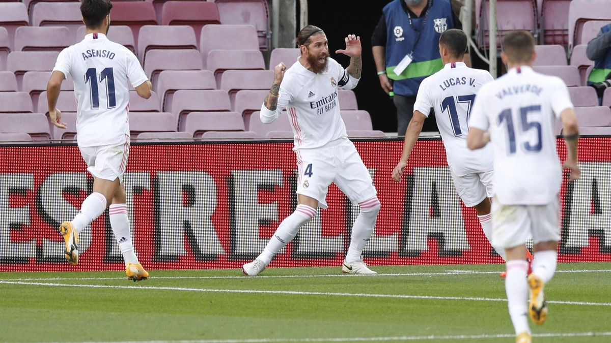 Sergio Ramos rompe de penalti (con VAR) el Clásico para el Real Madrid (1-3)