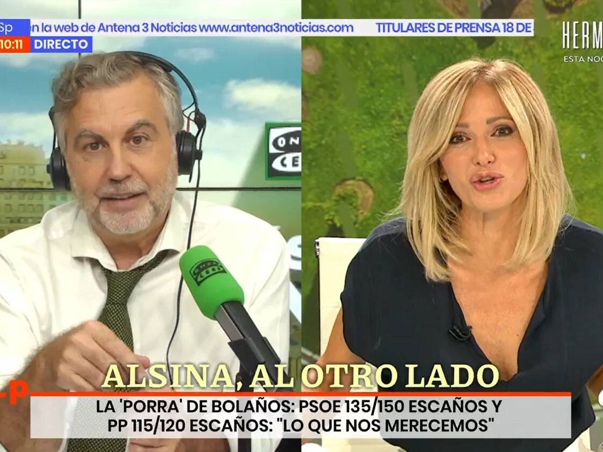 Foto: Carlos Alsina y Susanna Griso. (Atresmedia Televisión)