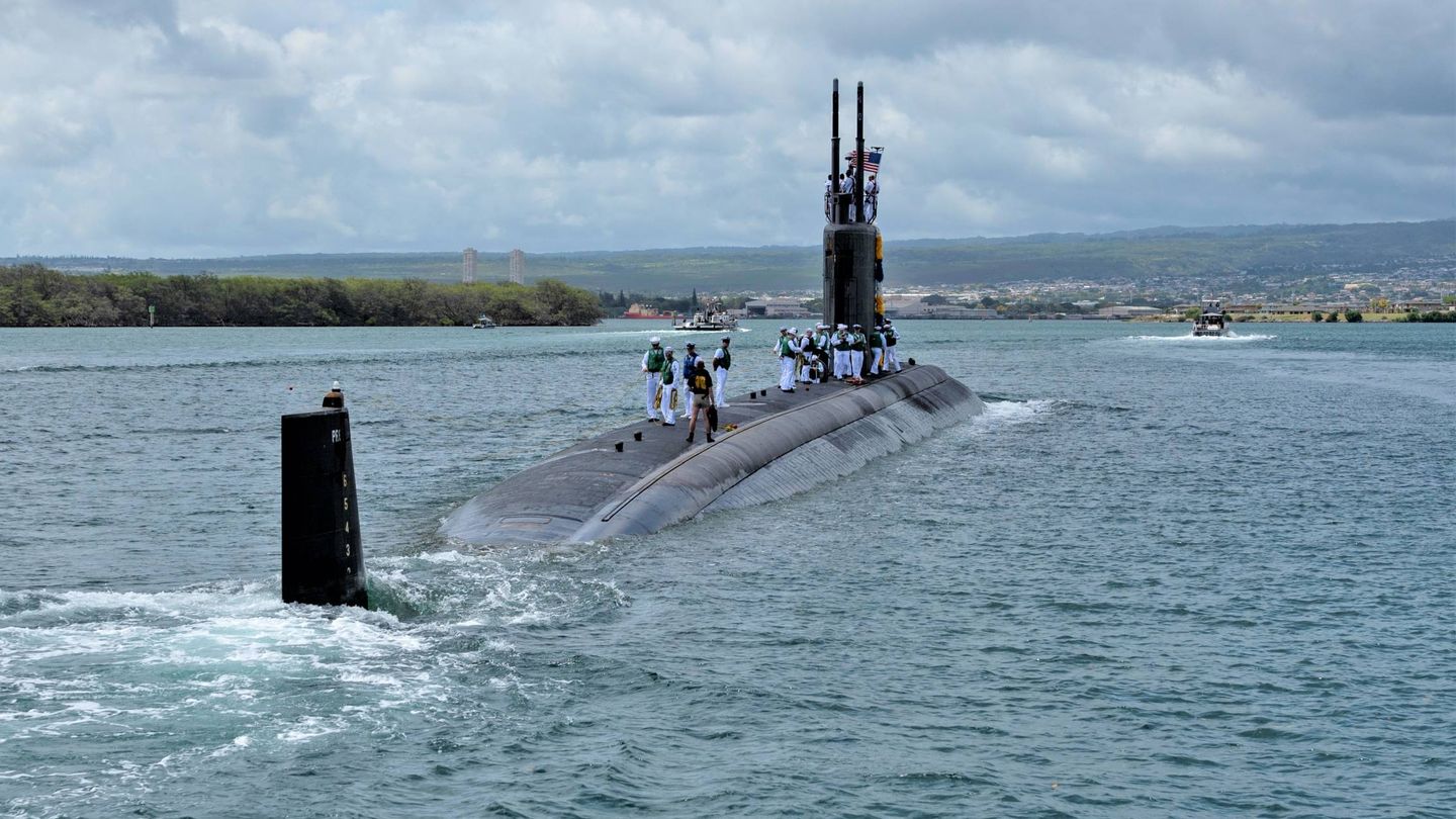 Submarino USS Columbia (SSN 771) de la clase Los Ángeles (US NAVY)