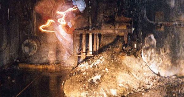 Foto: La 'pata de elefante' de Chernóbil. (Foto: US Department of Energy)