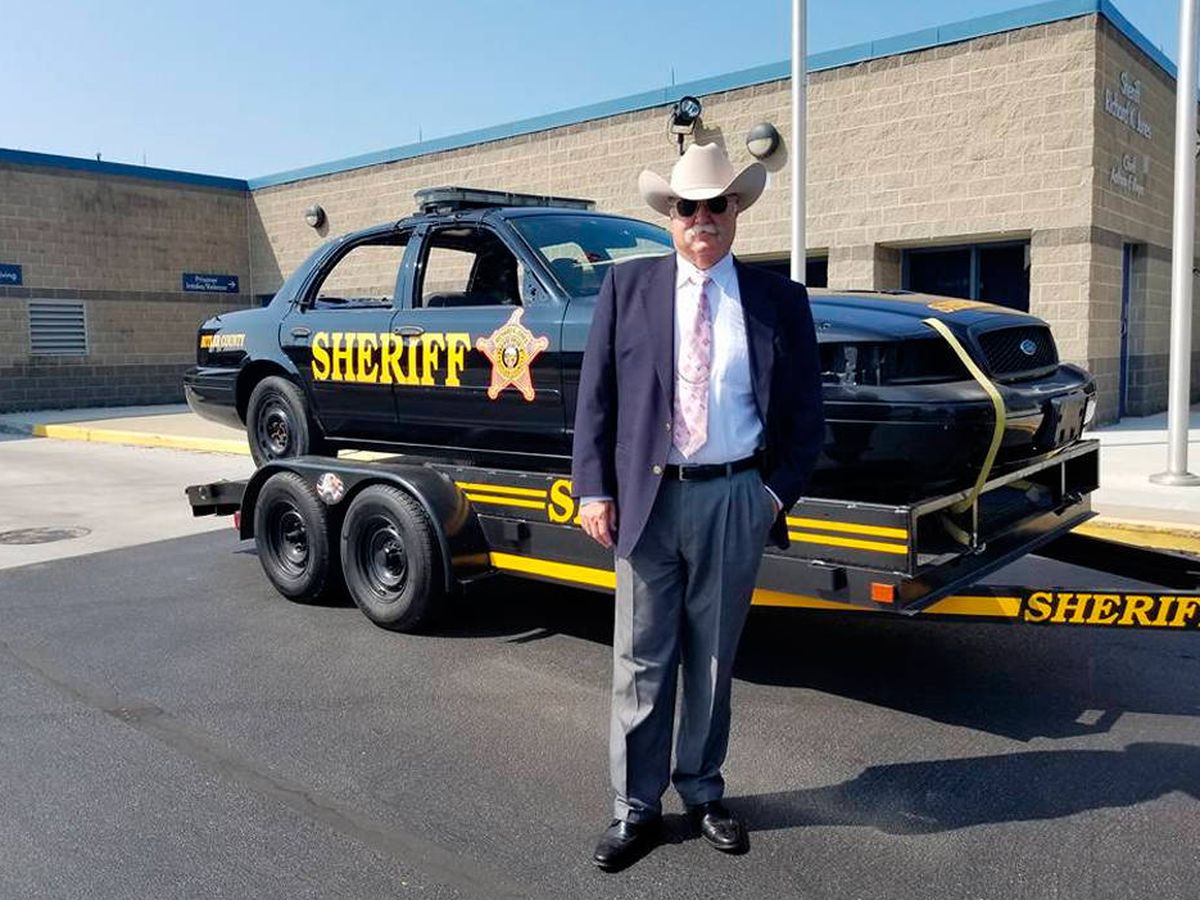 Foto: El sheriff Richard K. Jones es toda una institución en el Condado de Butler (Facebook)