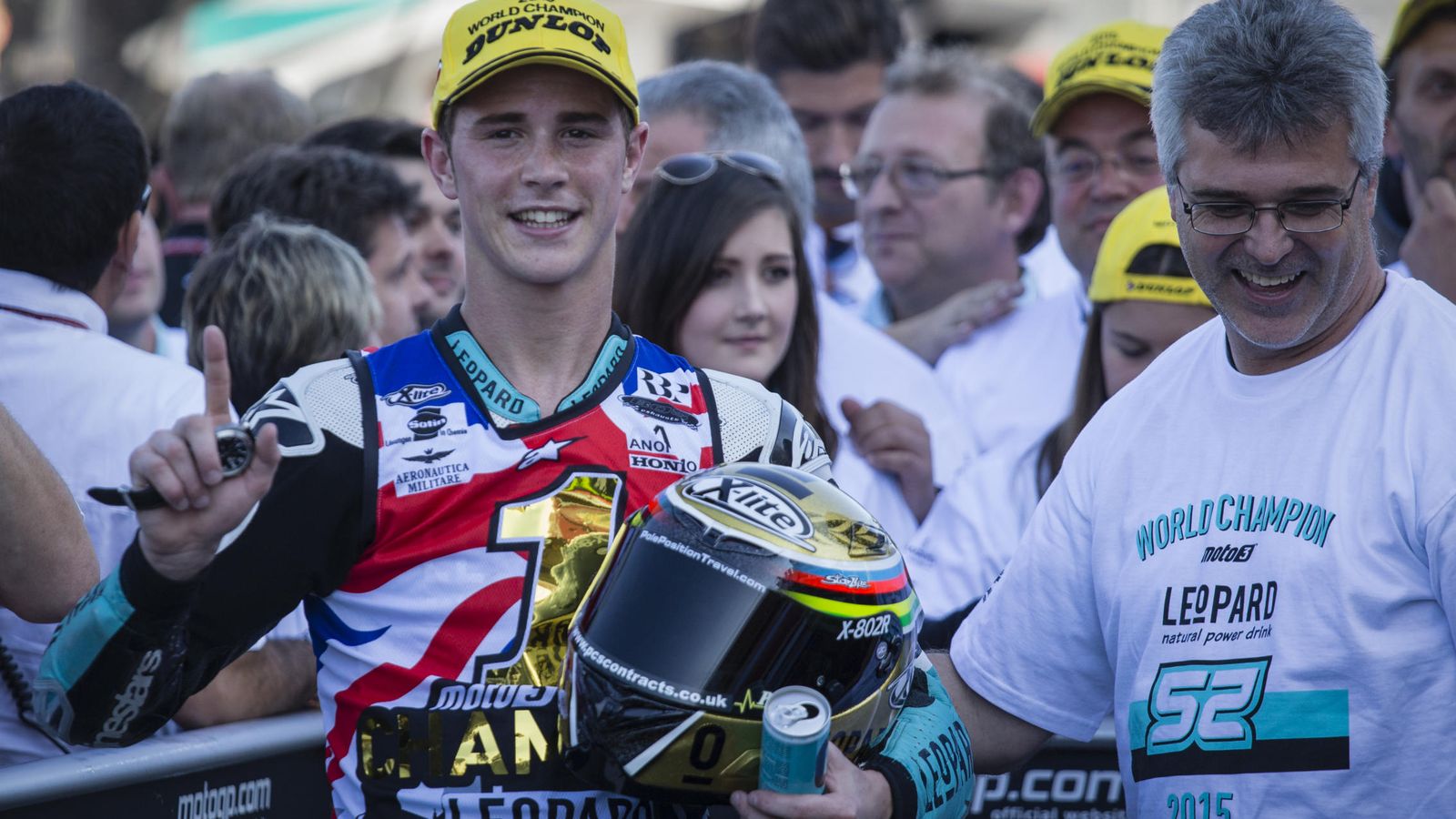 Foto: El británico Danny Kent se convierte en campeón de Moto3 (Cordon Press).