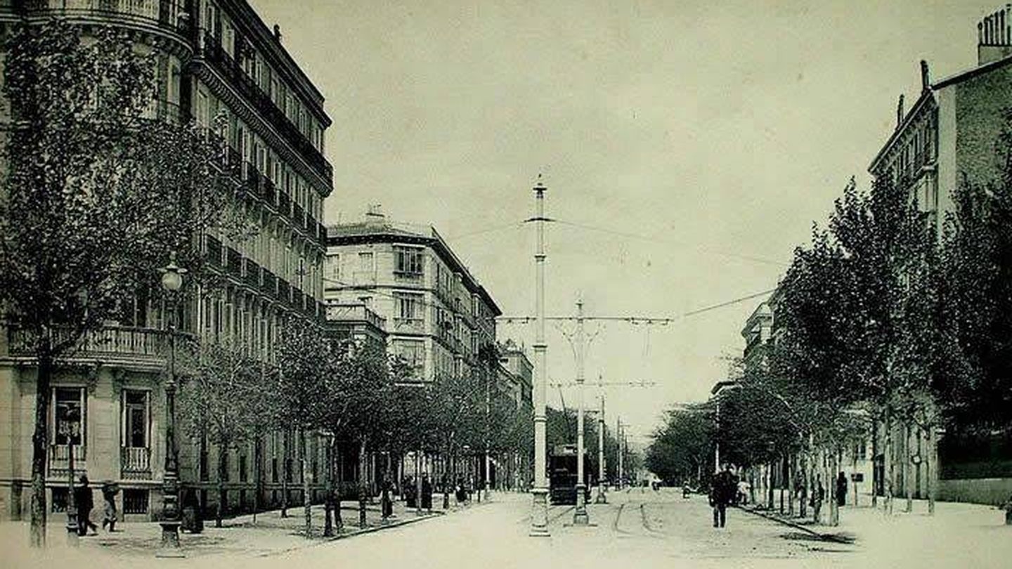 La calle Serrano a principios del siglo XX tras el Plan Castro.