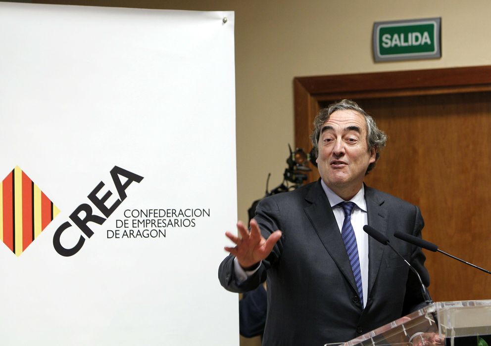 Foto: El presidente de la Confederación Española de Organizaciones Empresariales (CEOE), Juan Rosell.
