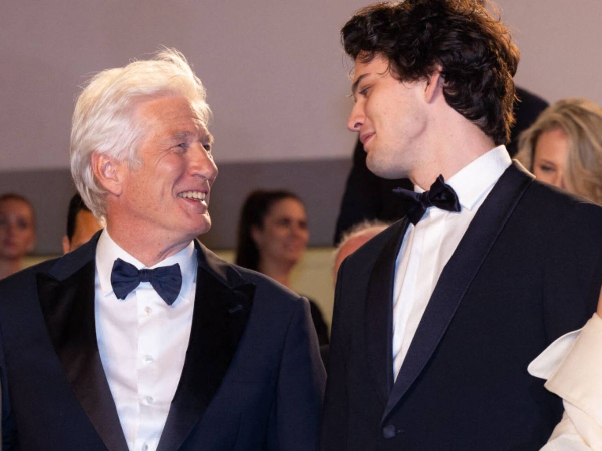 Foto: Richard Gere y su hijo Homer en el Festival de Cine de Cannes. (Gtres)