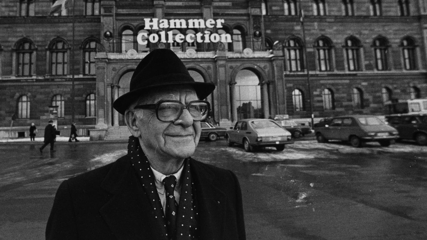  Armand Hammer, en una imagen de 1979. (Getty)