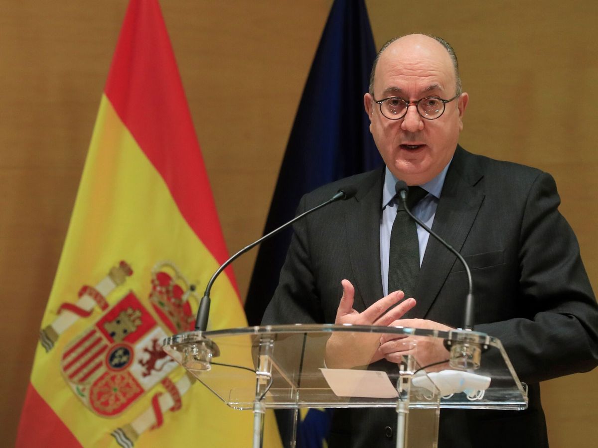 Foto: José María Roldán, presidente de la AEB (Asociación Española de Banca). (Fernando Alvarado/EFE)