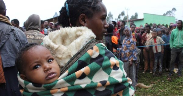 Foto: Etiopía encabeza la lista mundial de desplazados internos, con casi un millón y medio de etíopes obligados a huir de sus casas a causa de la violencia étnica en la primera mitad de 2018. (EFE)