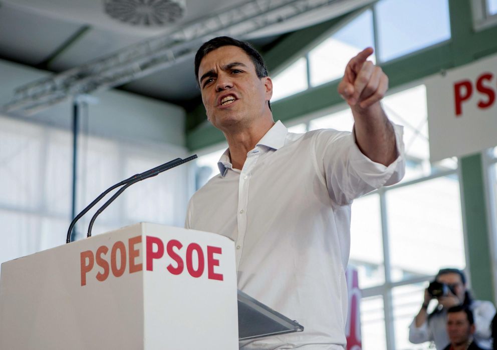 Foto: El secretario general del PSOE, Pedro Sánchez, durante un acto público (EFE)