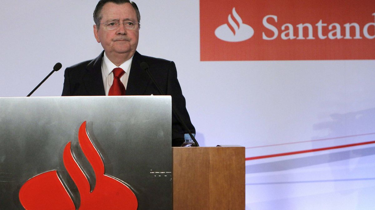 Alfredo Sáenz rescata en un solo talón su pensión de 88 millones del Santander